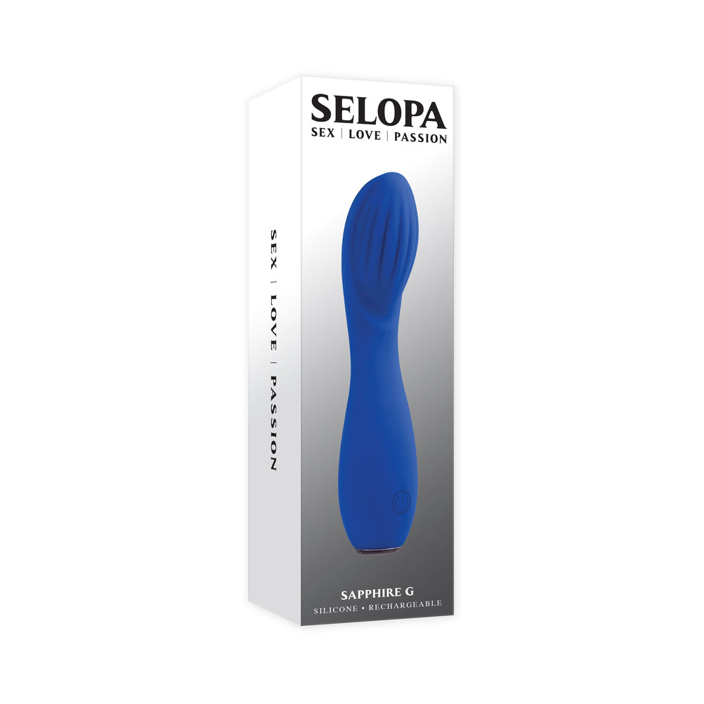 Selopa Sapphire G Rechargeable Vibe Blue